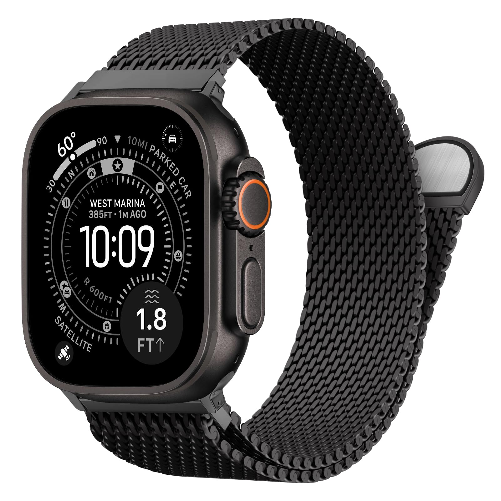 Mesh Coil Strip - Cinturino in metallo spesso per cinturino